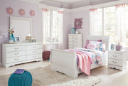 Anarasia - Sleigh Bed Set