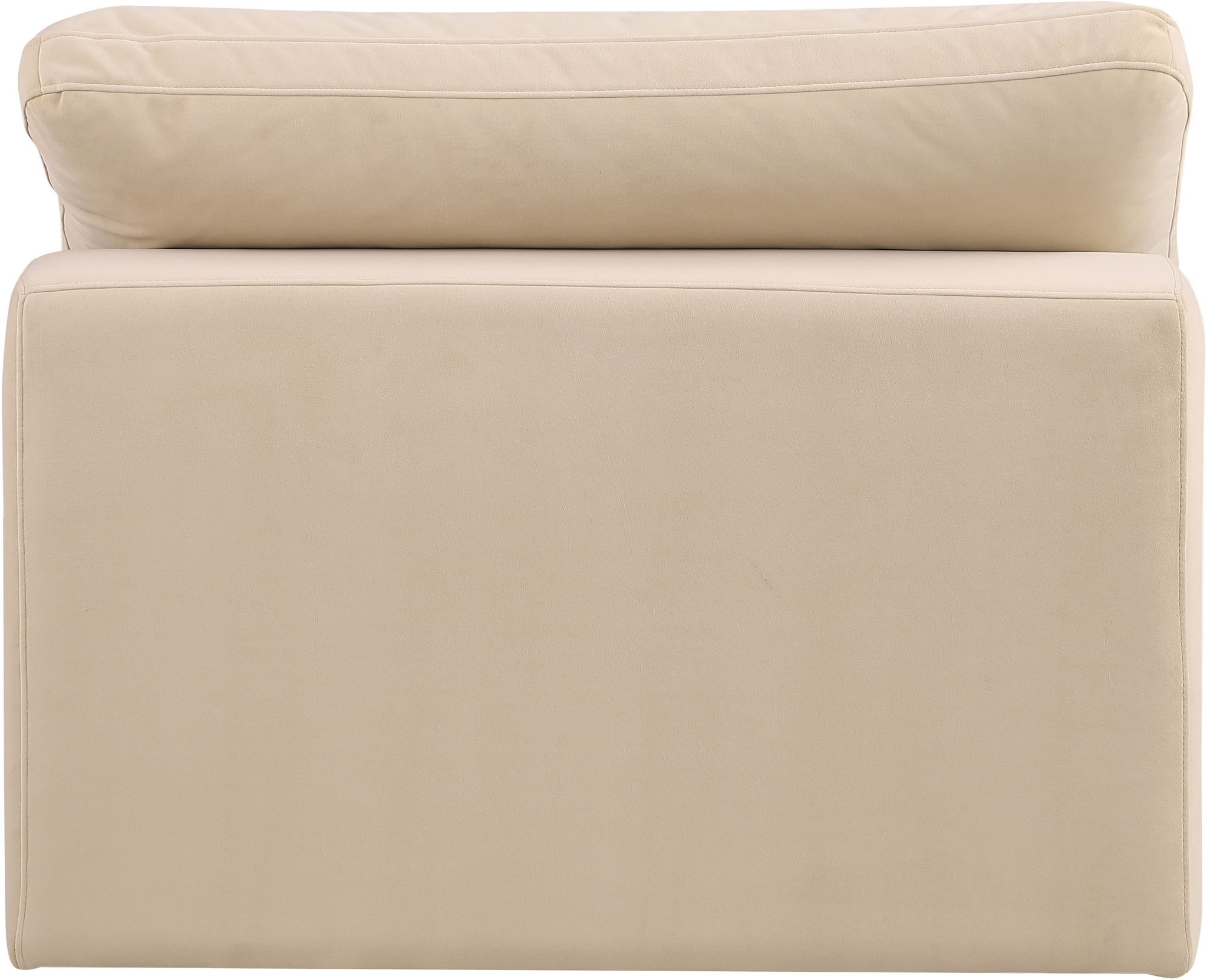 Comfy - Velvet Armless Chair