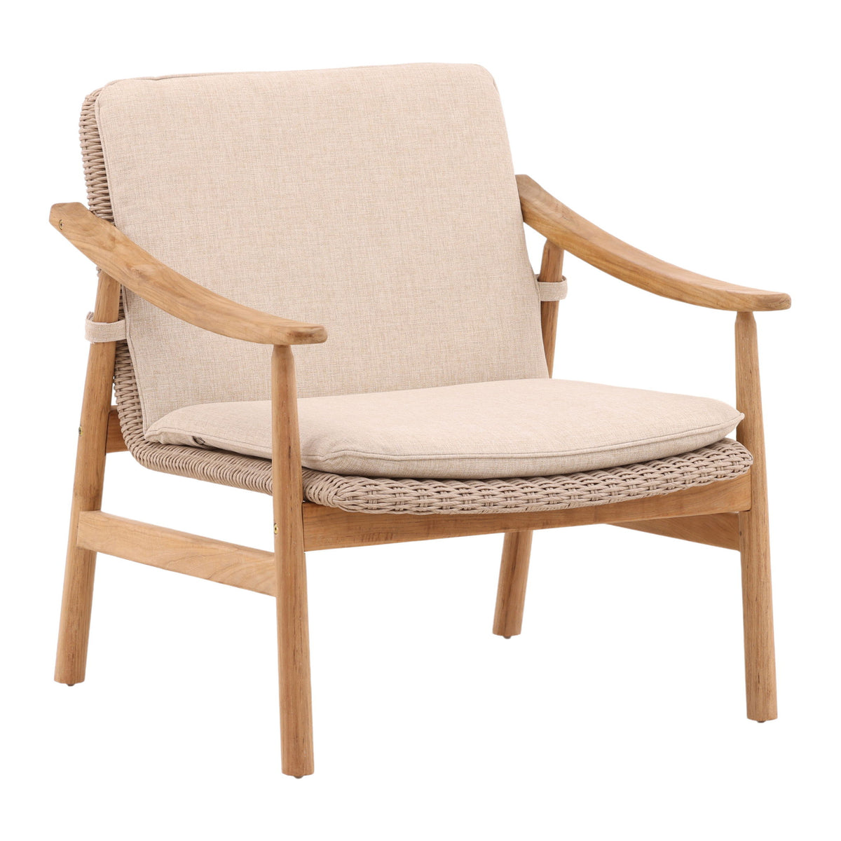 Wembley - Outdoor Occasional Chair - Sand And Natural