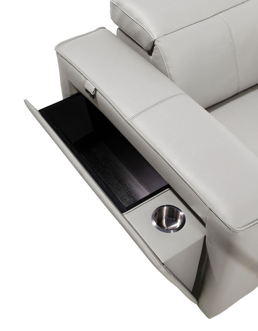 1224 - 7-Piece Modular Power Reclining Sofa In With 4 Power Recliners & Power Headrests
