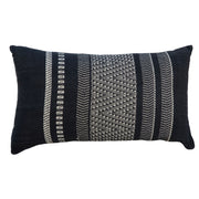 Zain - Pillow With Filler - Black With White