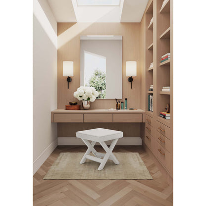 Abigail - Accent Bench With Piped Cushion