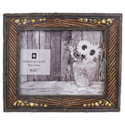 River Rock - 8" x 10" Picture Frame  - Dark Brown