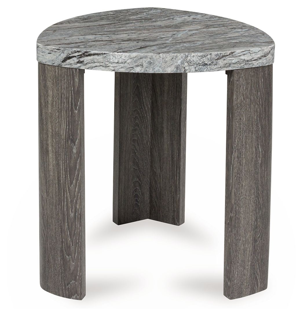 Ashley Furniture Surmour Triangle End Table - Thumbnail 3