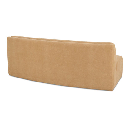 Naomi - Concave Sofa - Golden Yellow