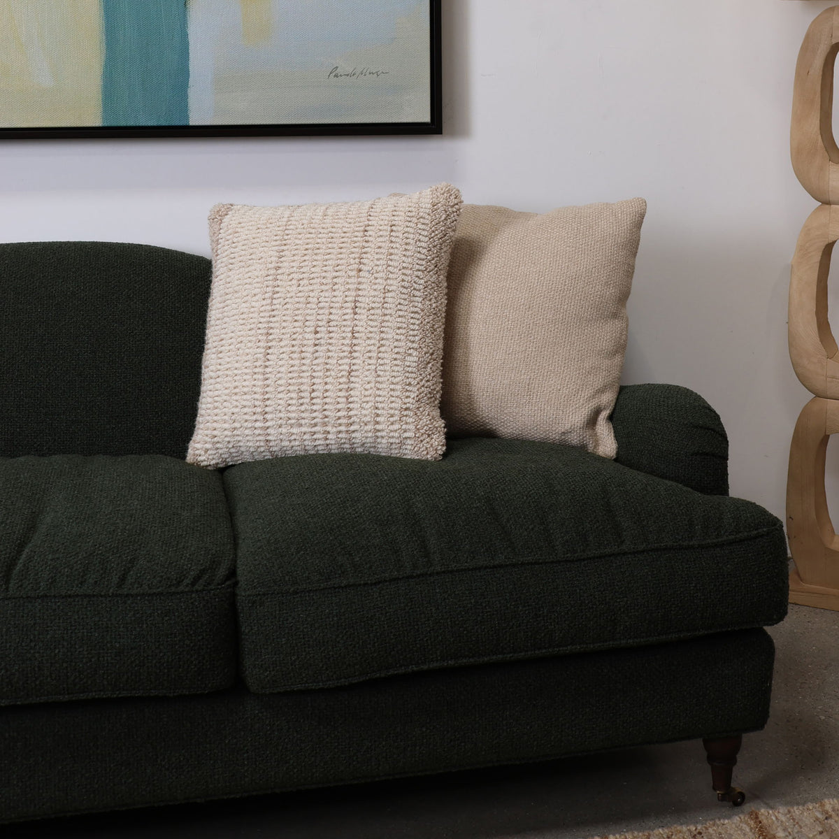 Aadan - Pillow - Beige And Ivory
