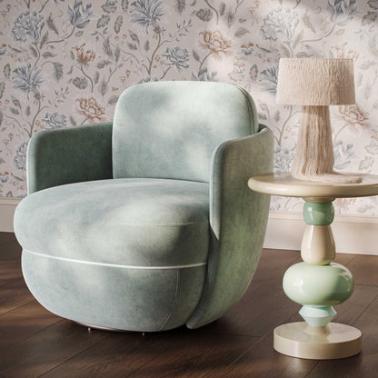 Wolfie - Velvet Swivel Chair