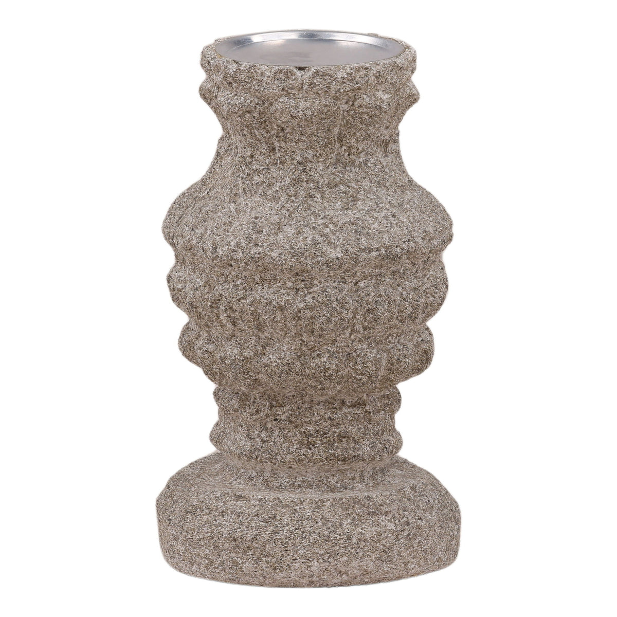 Ishtar - Outdoor Candle Holder - Light Gray
