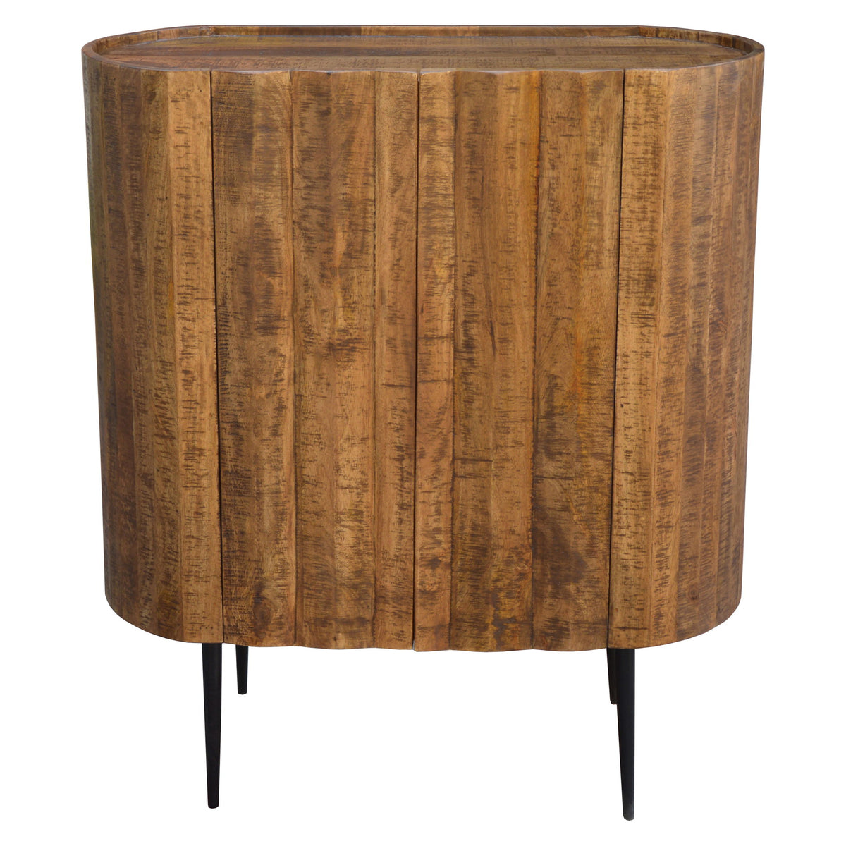 Rizza - Sideboard Small - Medium Brown On Black