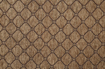 Chateau De Ville - Loveseat With 3 Pillows (Same Lv01589) - Fabric & Espresso