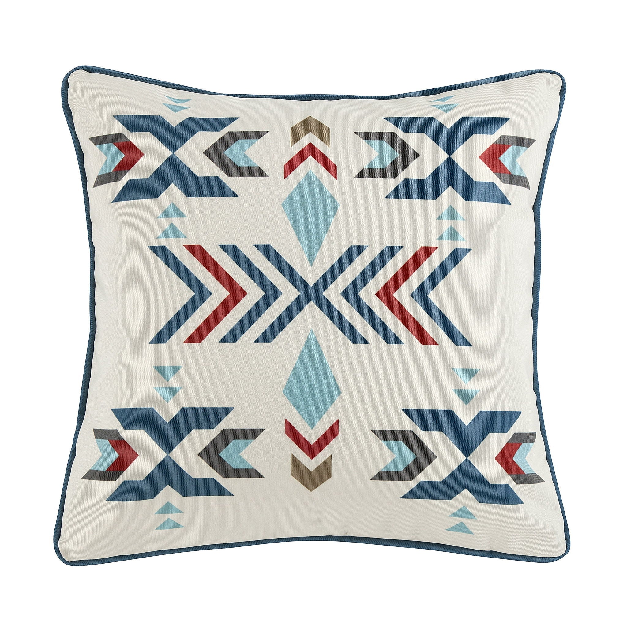 Spirit Valley - Indoor/Outdoor Pillow - Turquoise