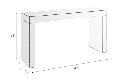 Dominic - Writing Desk - Mirrored