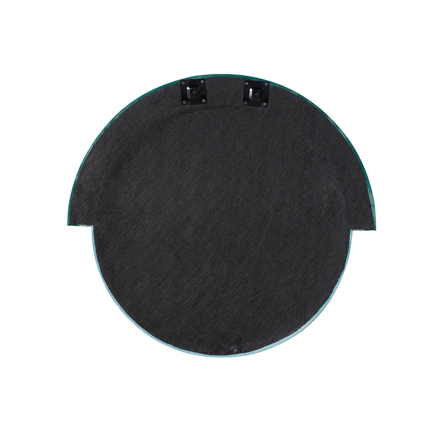 Lally - Velvet Round Wall Mirror