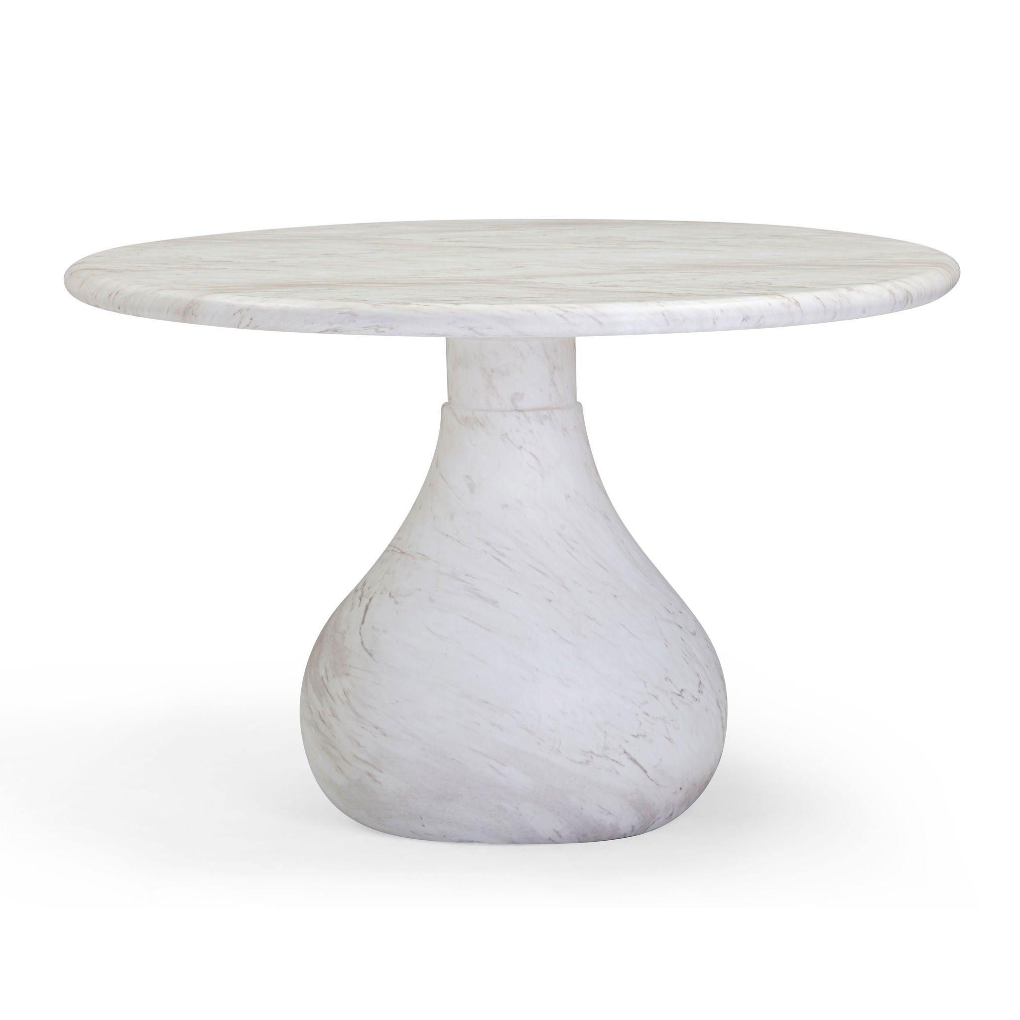Smooch 47" Indoor / Outdoor Round Dining Table - Thumbnail 4