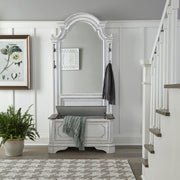 Magnolia Manor - 2 Piece Hall Tree - Antique White