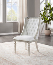 D033 - Arm Chair (Set of 2) - Silver