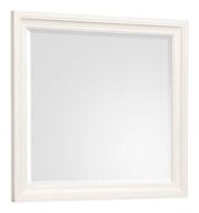 Kingston - Landscape Mirror - Whisper White And Cerused Nutmeg
