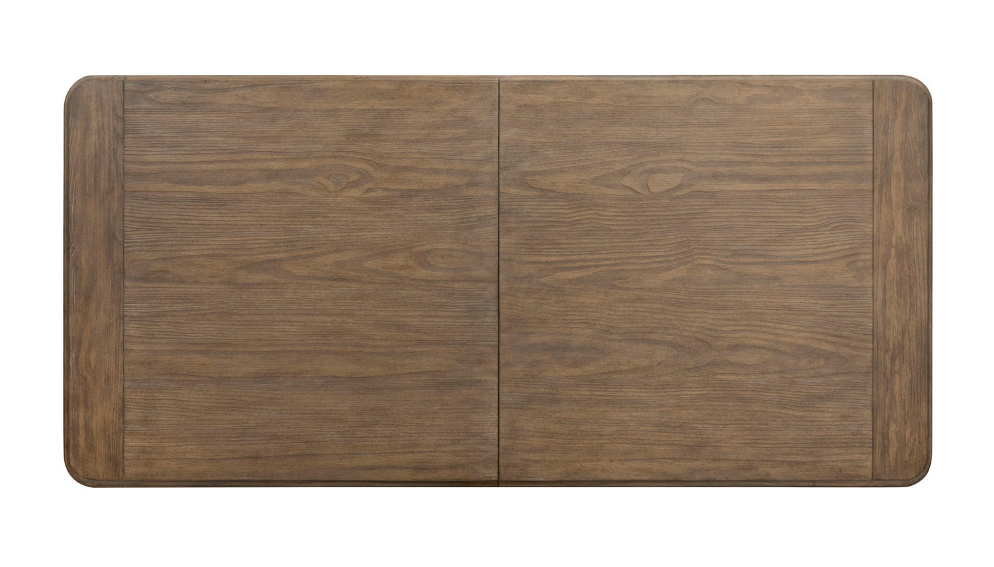 Westbourne - Extendable Trestle Dining Table - Dark Umber