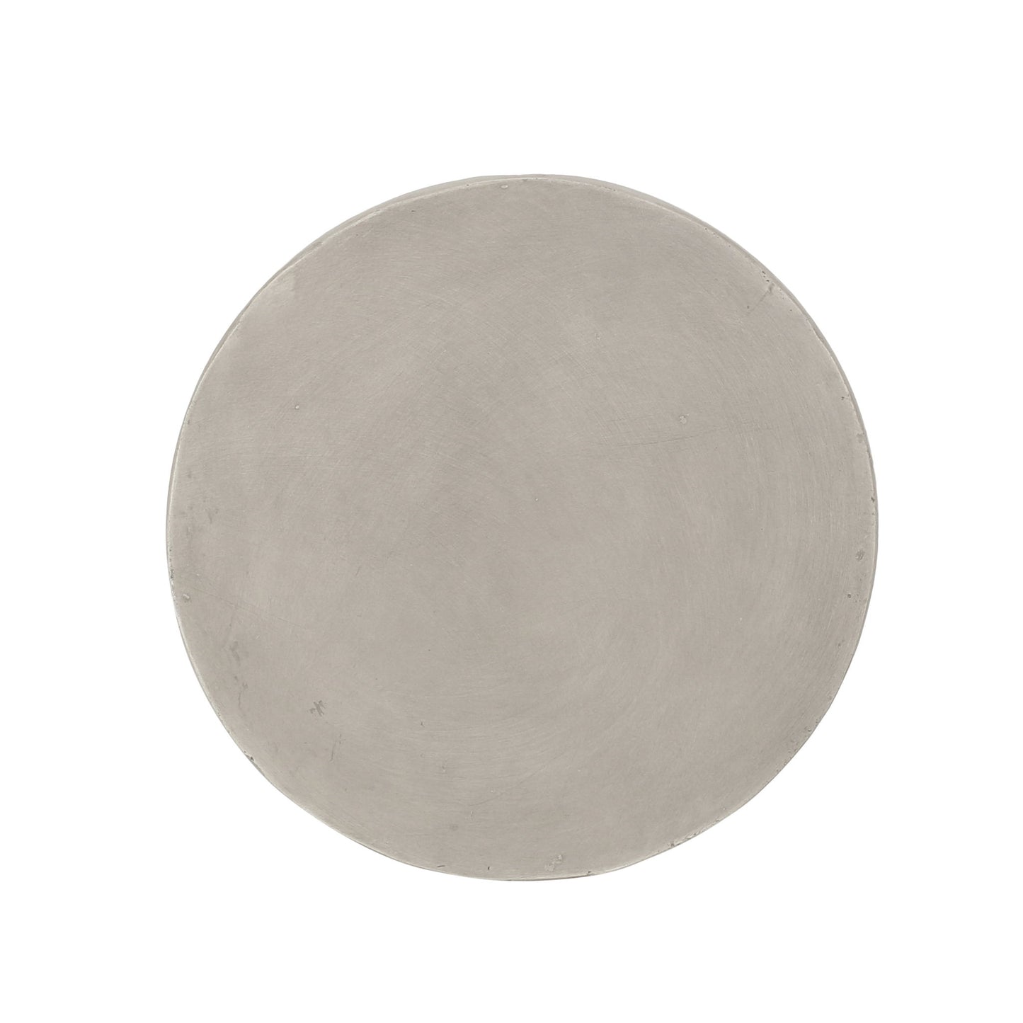 Outdoor Side Table With Hourglass Shape - Gray