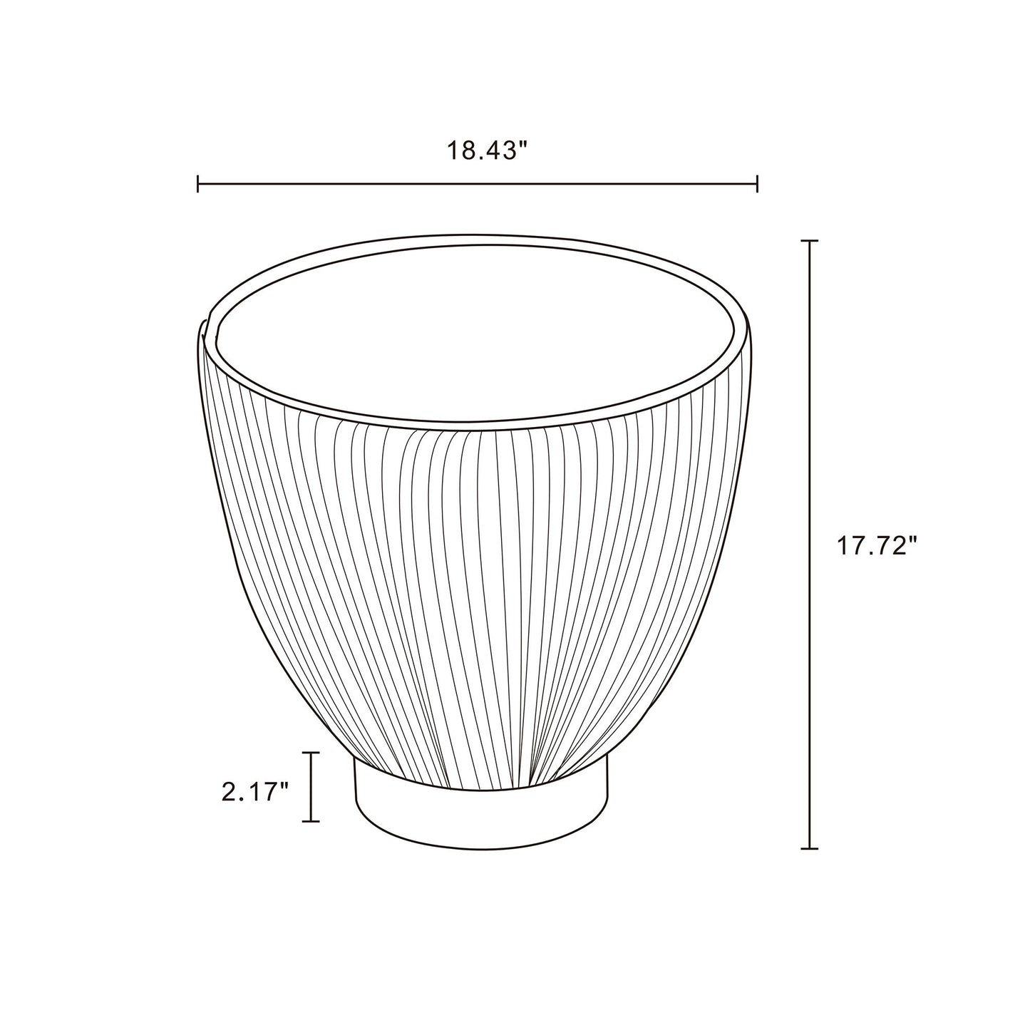 Anderson - Upholstered End Table