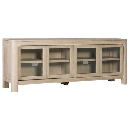 Solano - 71" 2-door TV Stand Media Console - Weathered Mango