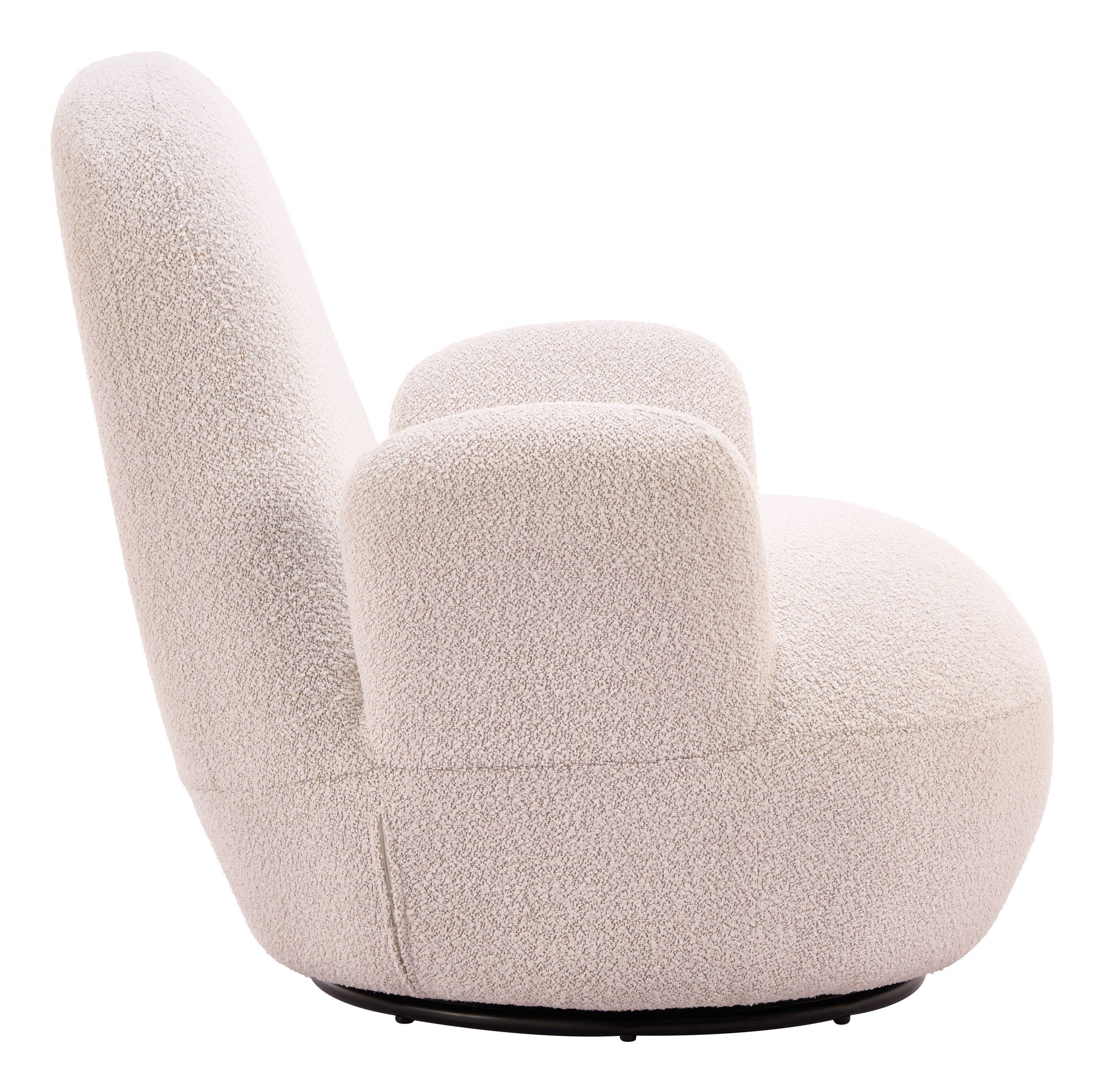 Lunet - Swivel Chair - White