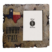 Picture Frame - 4" x 6" Howdy Y'All" Picture Frame  - Brown
