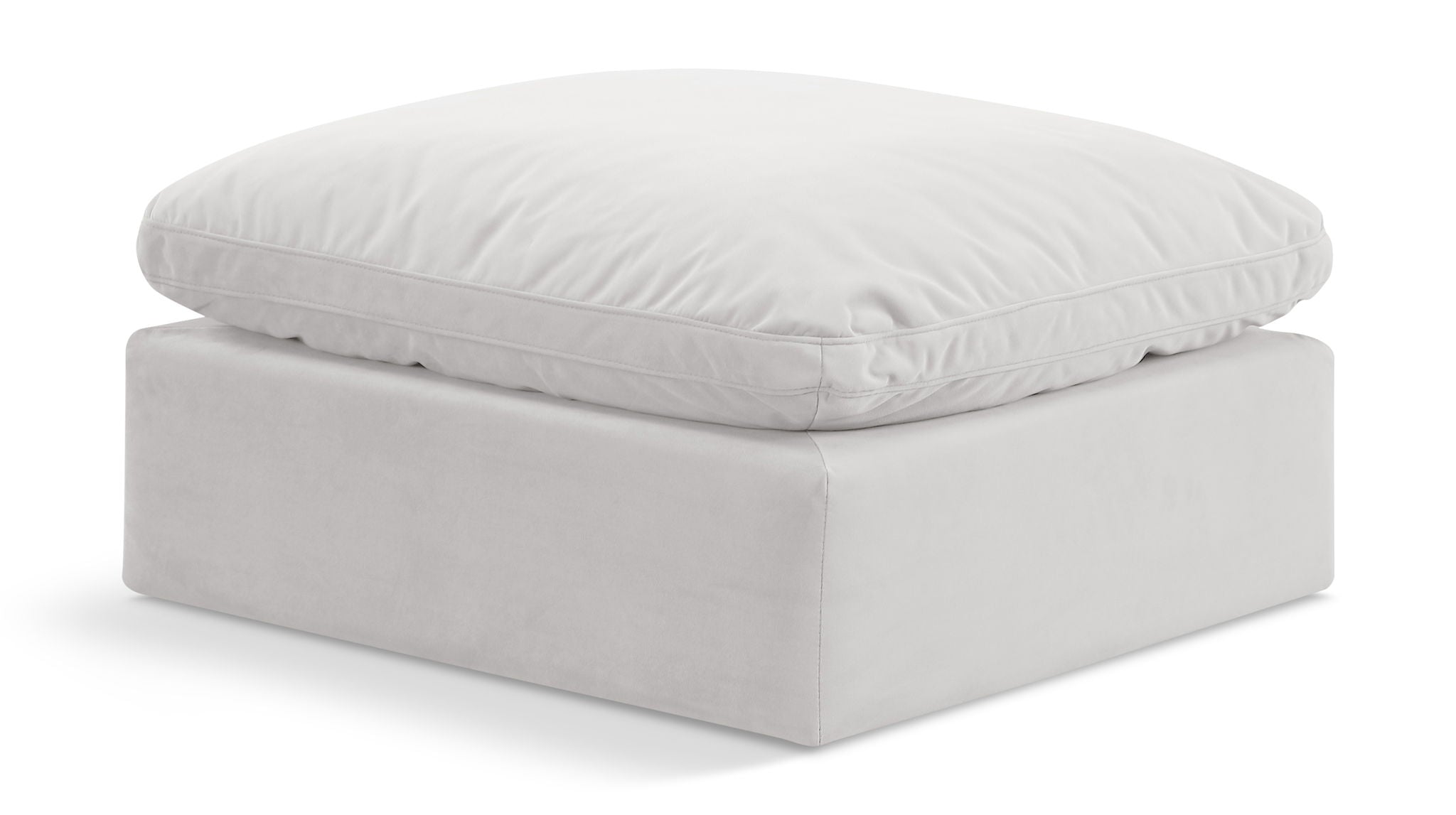 Indulge - Velvet Ottoman
