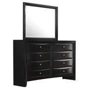 Palamino - 8 Drawer Dresser With Mirror - Black