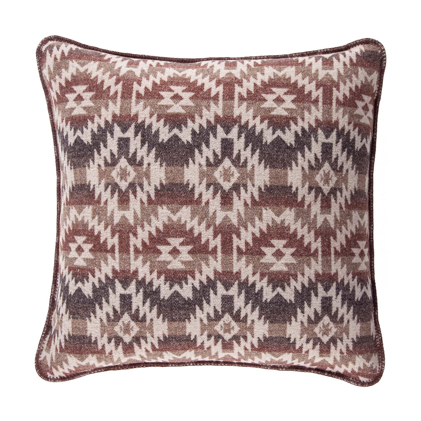 Mesa - Wool Blend Square Pillow - Multi Color