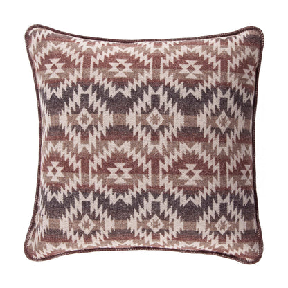 Mesa - Wool Blend Square Pillow - Multi Color