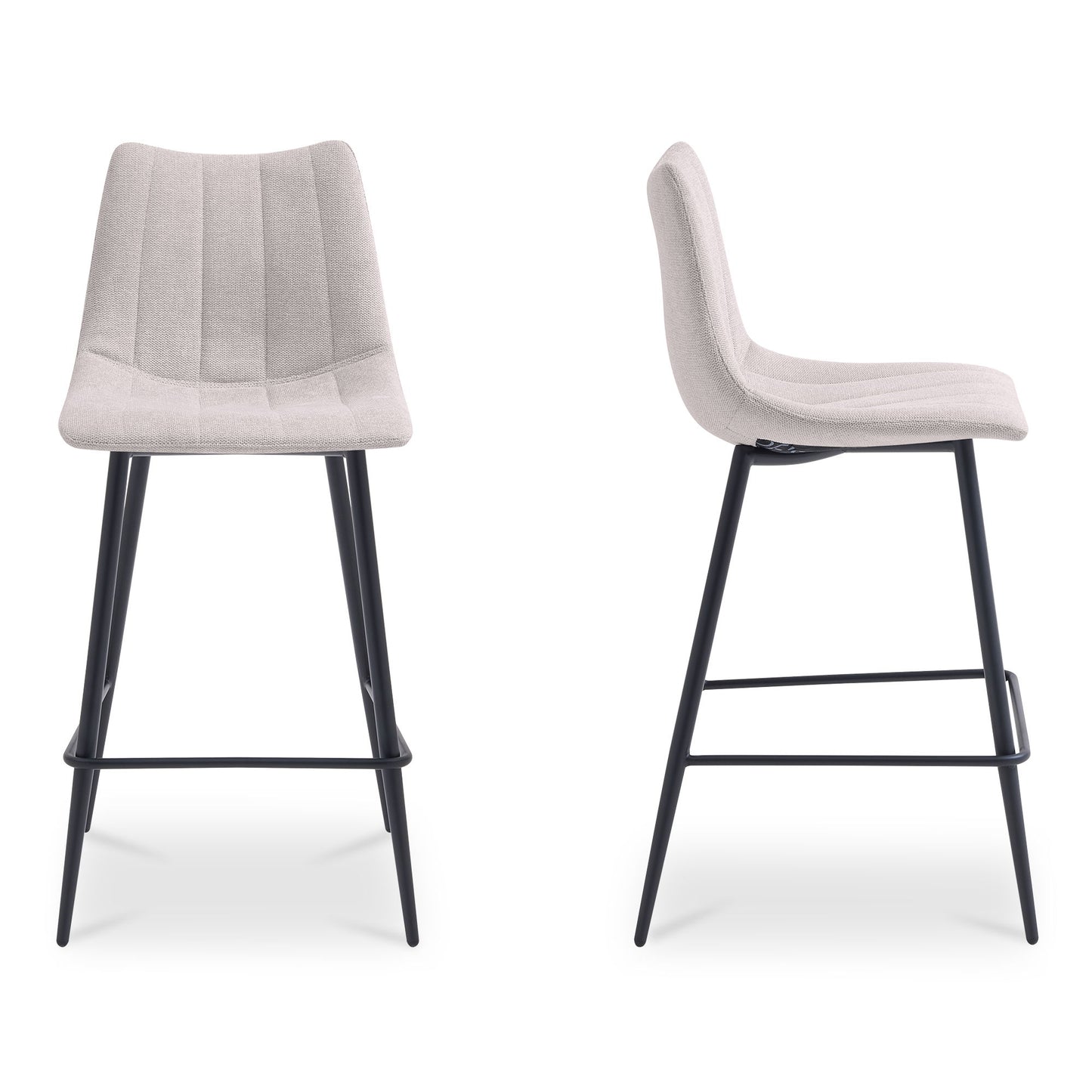 Alibi - Counter Stool (Set of 2) - Beige