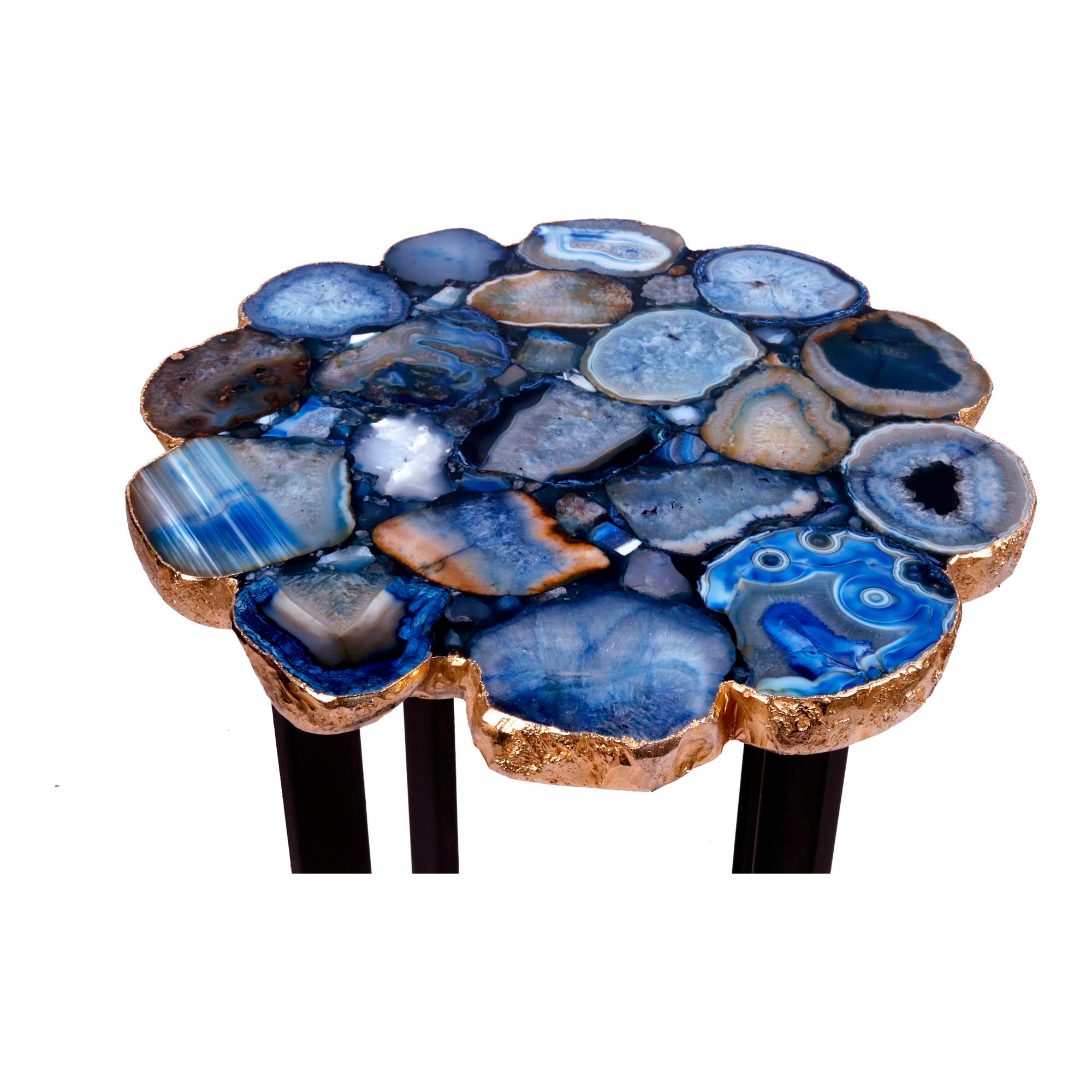 Azul Agate Accent Table - Thumbnail 3
