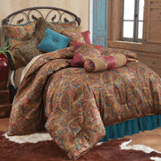 San Angelo - Twin Comforter Set (Set of 3) - Teal