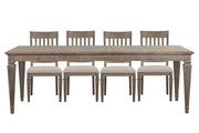 Lancaster - 5 Piece Extendable Rectangular Dining Table Set