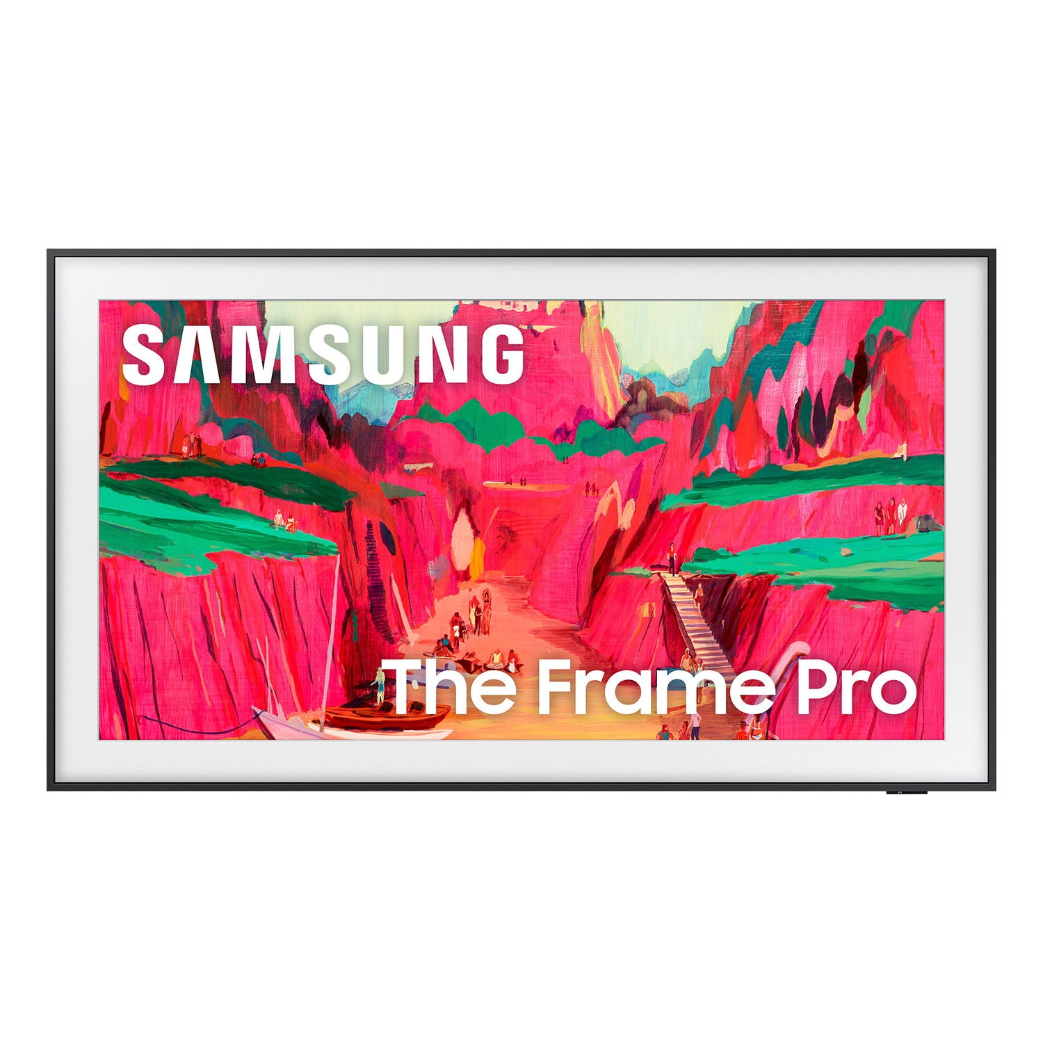 Samsung - 85"The Frame Pro QLED 4K Smart TV - Black