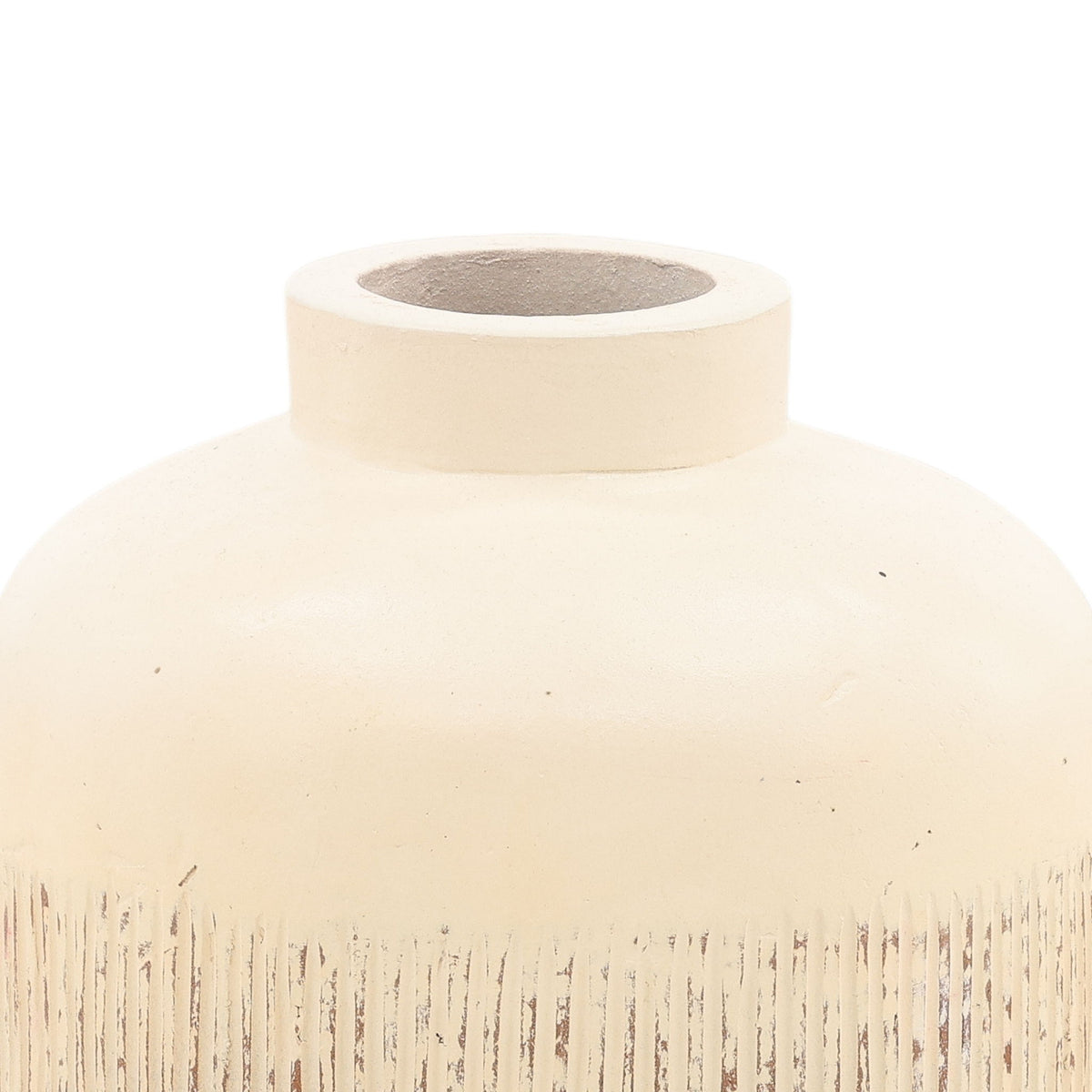 Egan - Vase - Off White