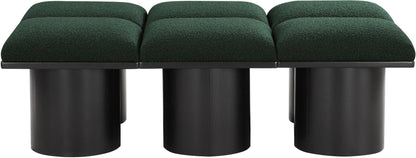 Pavilion - 6 Piece Modular Bench With Black Base