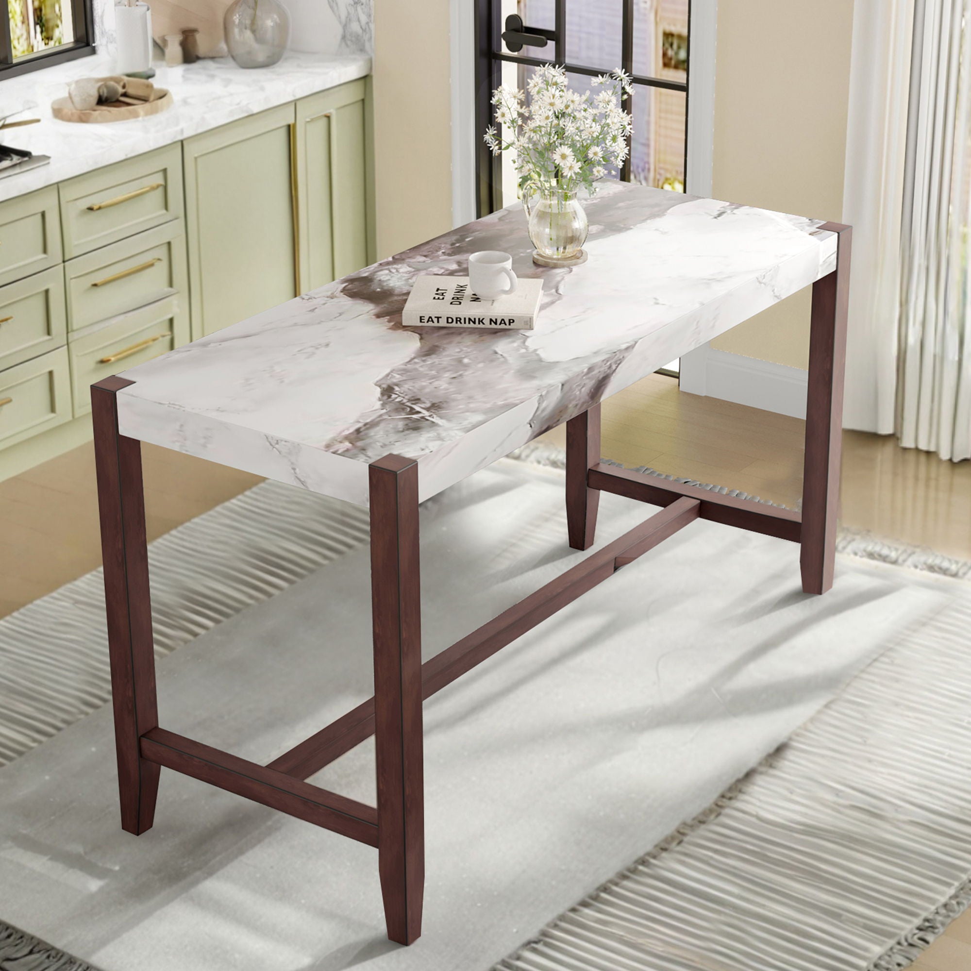 Counter Height Bar Table For Kitchen