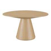 Otago - Round Dining Table - Natural / Oak