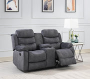 U194 - Motion Loveseat - Gray