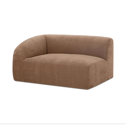 Isla - Left Arm Facing Corner Chair - Light Brown