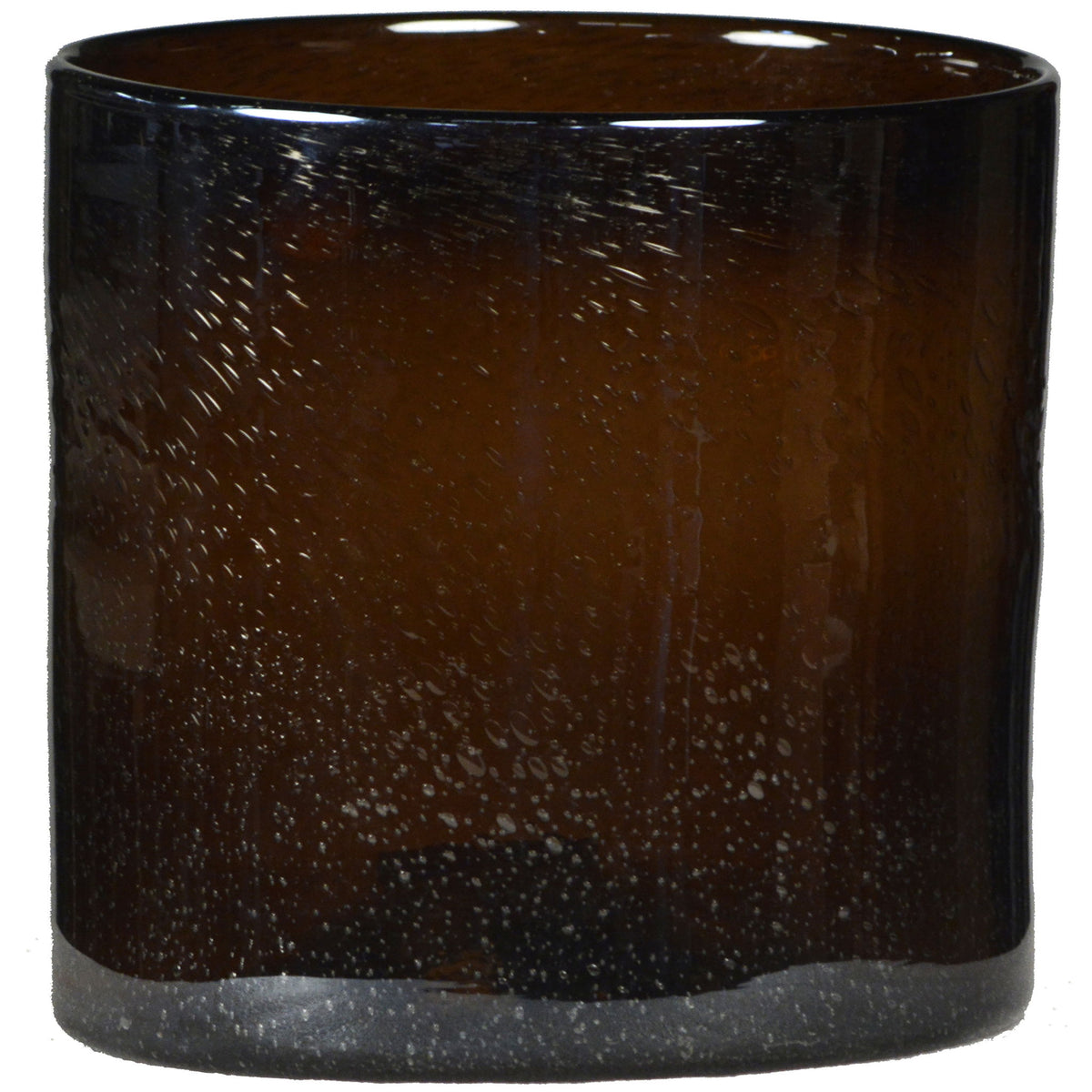 Glass - Vase - Dark Brown