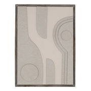 Lydian - Wall Art - Gray And Beige