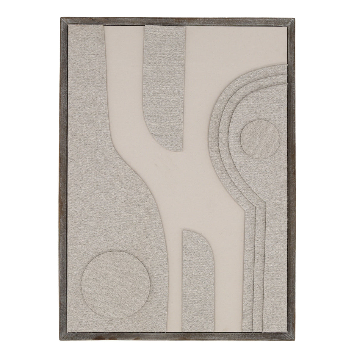 Lydian - Wall Art - Gray And Beige