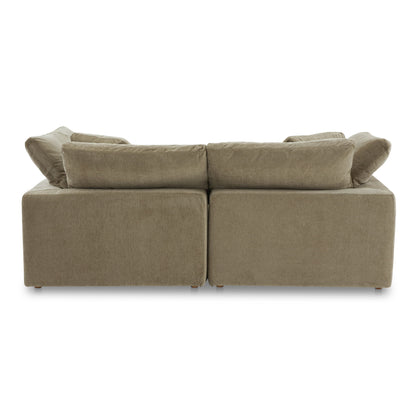 Terra Nook - Performance Fabric Modular Sectional - Desert Sage