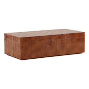 Denslow - Outdoor Coffee Table - Glossy Rust