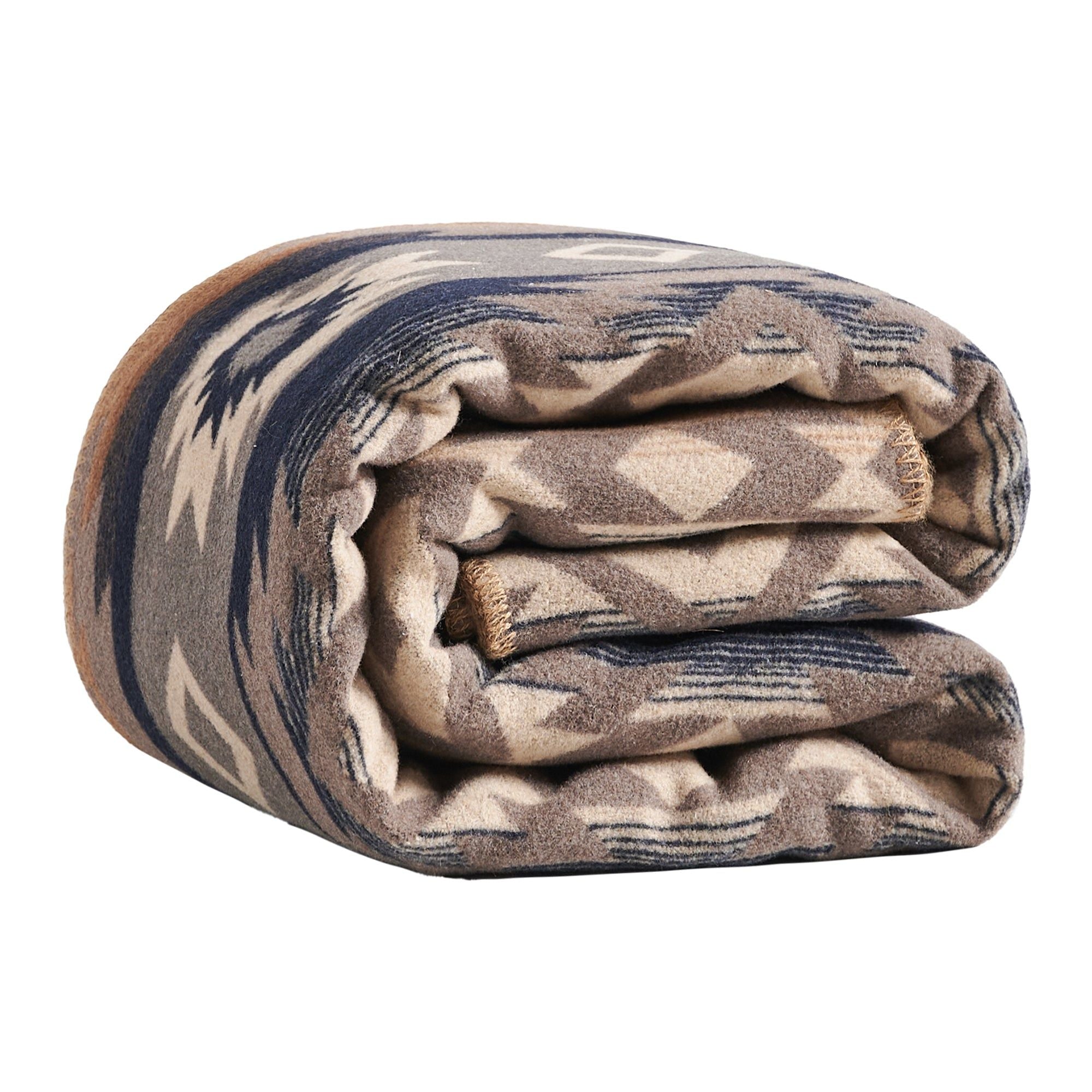 Taos - Twin Wool Blend Blanket - Multi Color