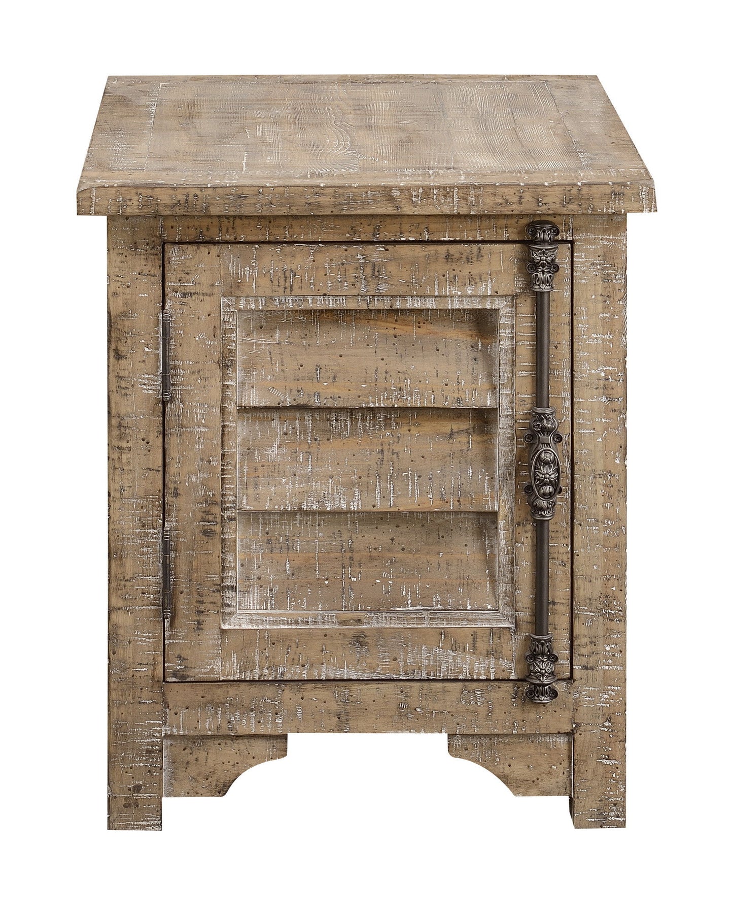 Chair Side Table - Taupe