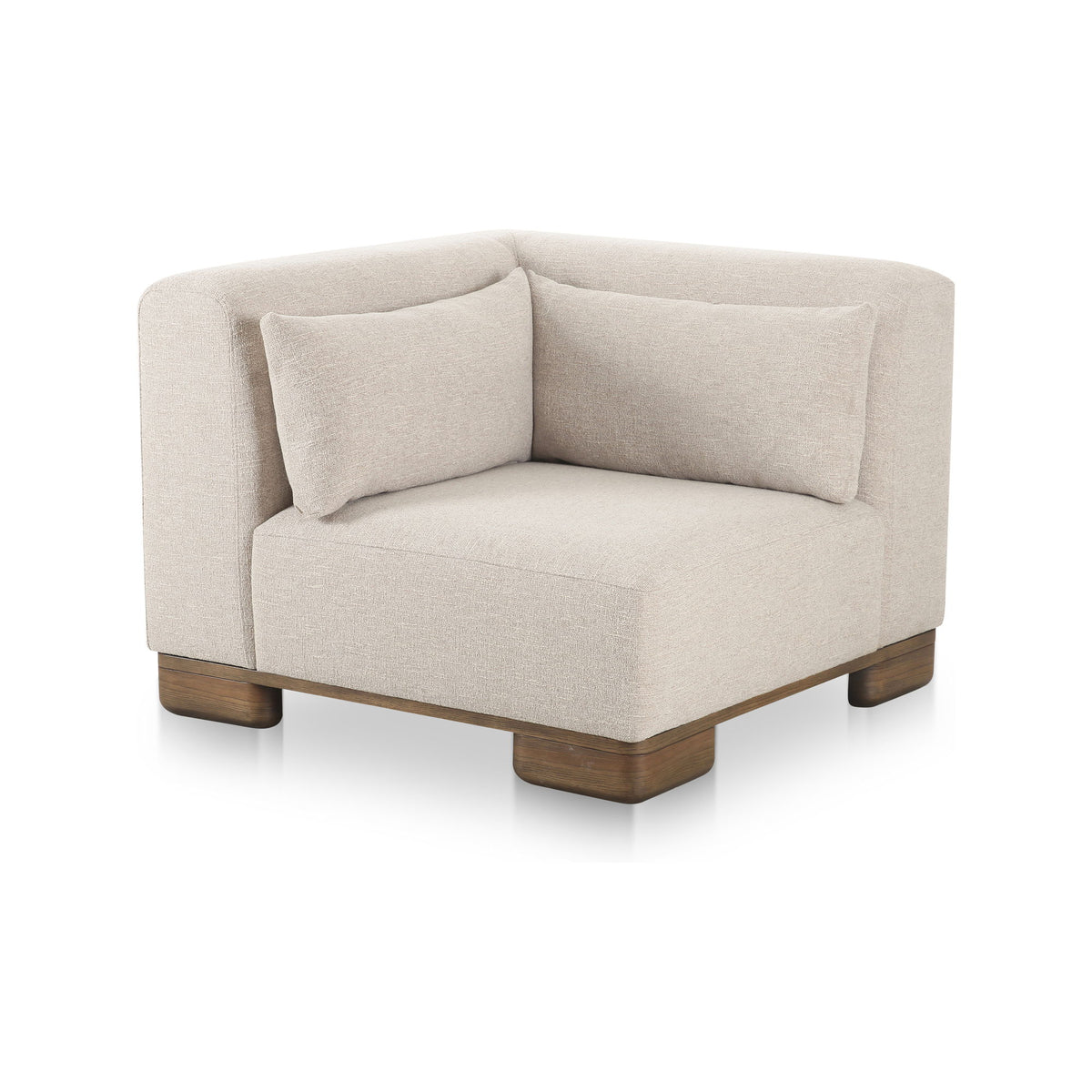 June - Corner Chair - Oatmeal